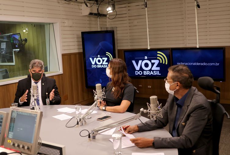 Diretor Presidente da ANPD, Waldemar Gonçalves Ortunho Junior, é entrevistado no programa A Voz do Brasil.