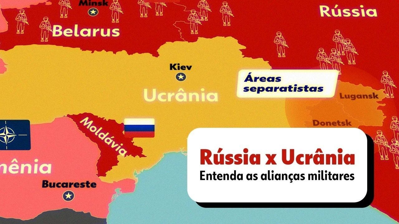 Rússia x Ucrânia: entenda as alianças militares e os efetivos deslocados na região