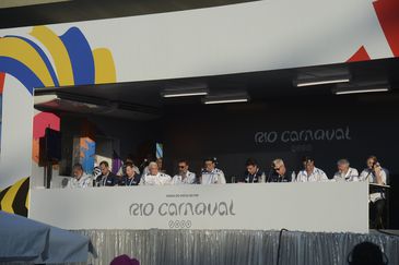 Apuração das notas do desfiles das escolas de samba na Sapucaí 2022