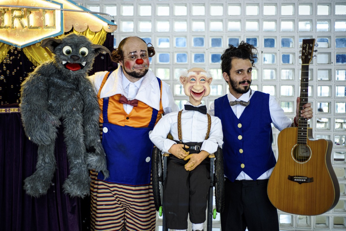 Voltado ao público infantil, espetáculo ‘Palhaço Não Dá Medo’ é realizado em Presidente Prudente